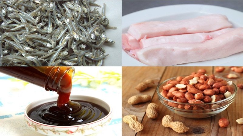 Một số nguyên liệu chính Một số nguyên liệu chính