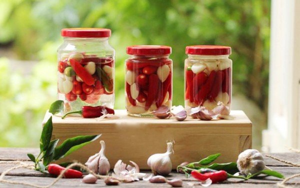 Nước ngâm măng ớt - cách làm măng ớt ngon