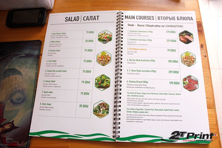 cách làm menu trong word