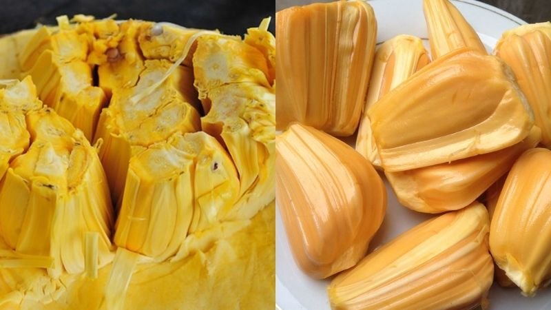 Sơ chế múi mít.