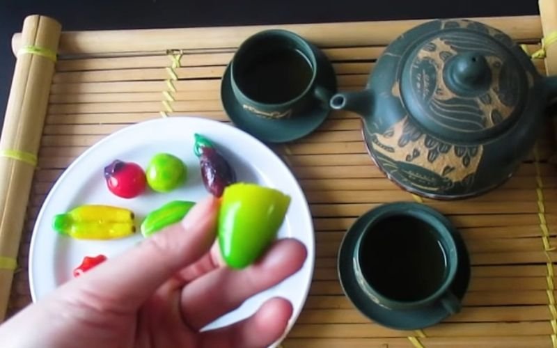 Hương vị bánh đậu xanh ngọt, bùi cùng với mùi thơm của nước cốt dừa Hương vị bánh đậu xanh ngọt, bùi cùng với mùi thơm của nước cốt dừa