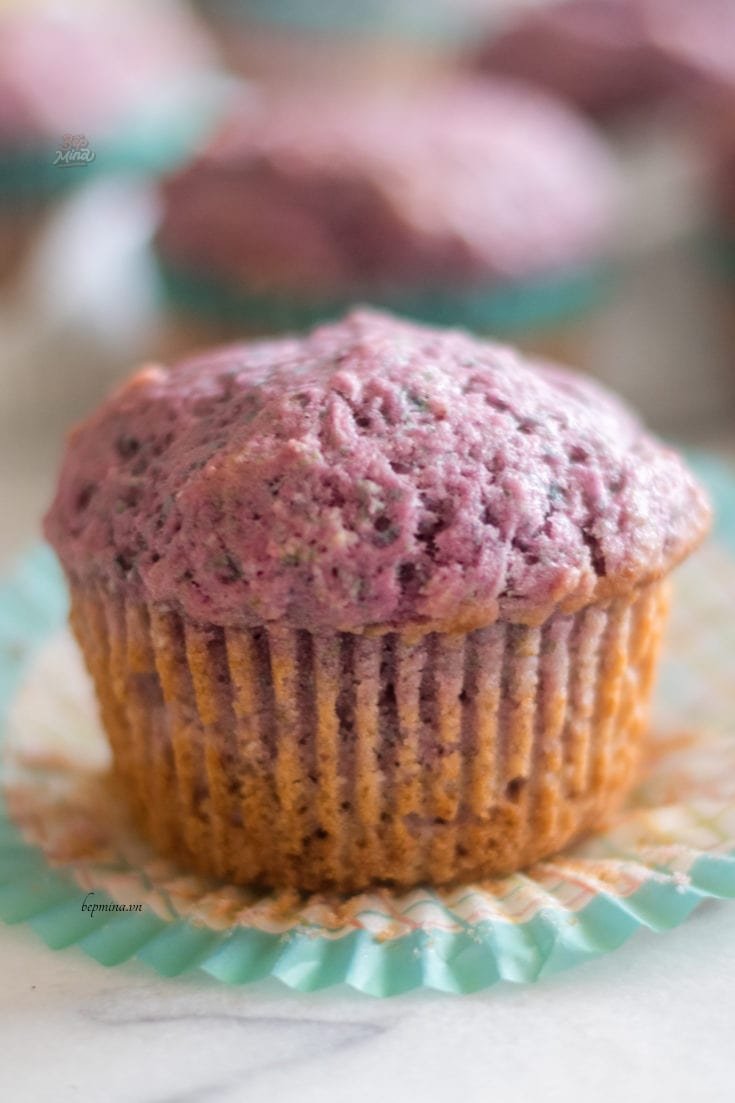 cách làm muffin khoai lang tím
