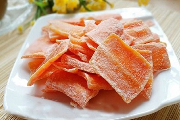 cách làm mứt cà rốt sấy dẻo