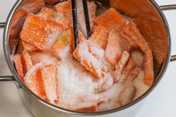 cách làm mứt cà rốt giòn