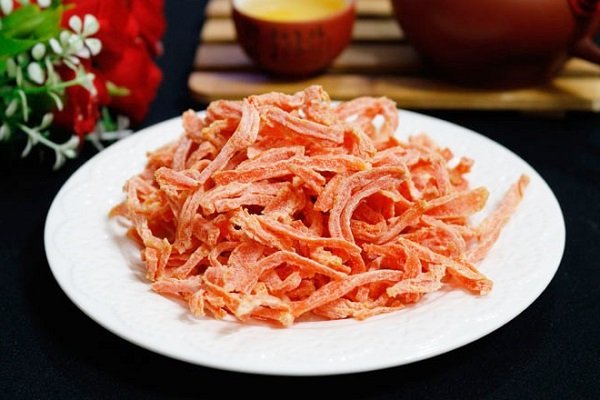 cách làm mứt cà rốt tại nhà