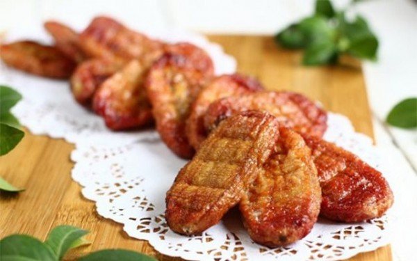 Món chuối khô sau khi hoàn thành - cách làm mứt chuối khô