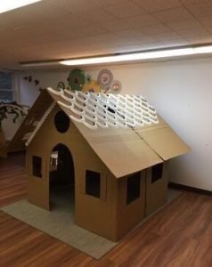 Cách làm ngôi nhà bằng carton