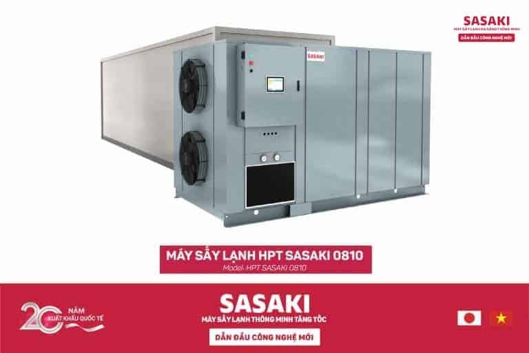 Máy sấy lạnh HPT SASAKI0810 là sự lựa chọn hoàn hảo cho doanh nghiệp có công suất lớn