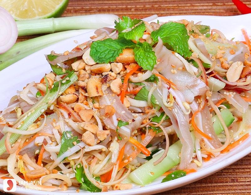 cách làm nộm thịt lợn 1