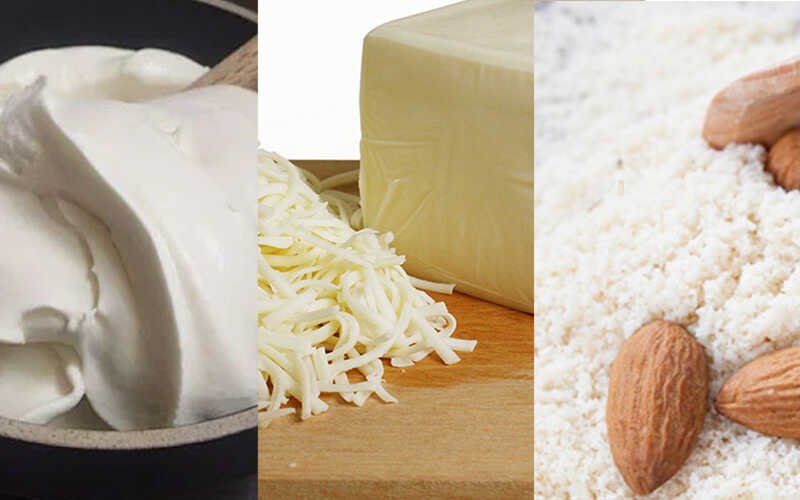Nguyên liệu làm pizza keto