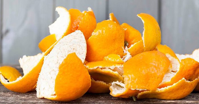 Trong vỏ cam có chứa nhiều vitamin C, d-limonene
