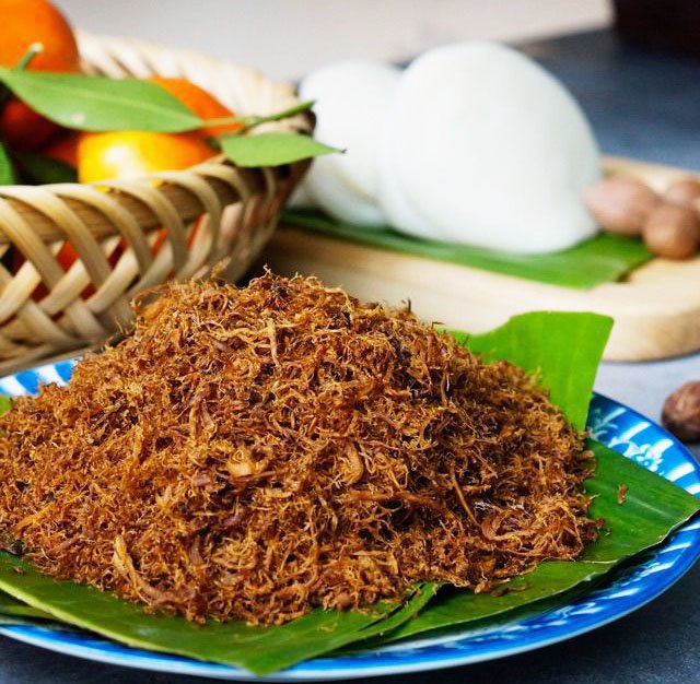 cách làm ruốc nấm hương từ chân nấm hương khô bằng cách nấu