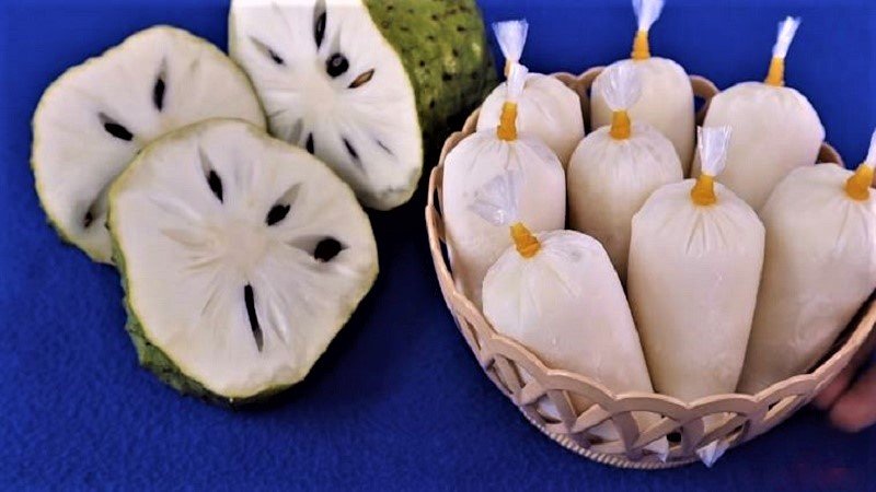 Bịch sinh tố mãng cầu càm vào mát lạnh tay, hấp dẫn Bịch sinh tố mãng cầu càm vào mát lạnh tay, hấp dẫn