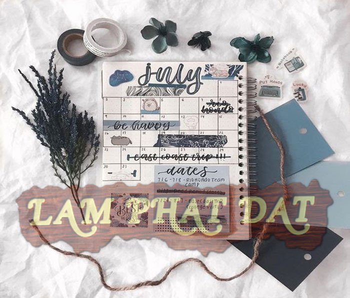 Cách làm sổ handmade đẹp