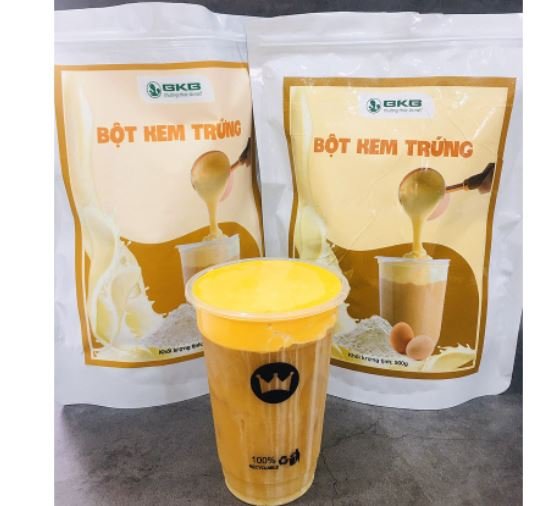 cach lam sot kem trung 3