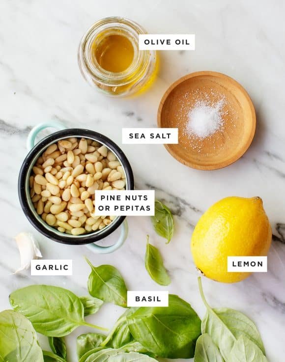 cach lam sot pesto 5