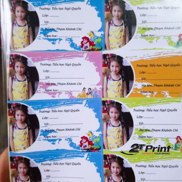 cách làm sticker với giấy nhãn dán