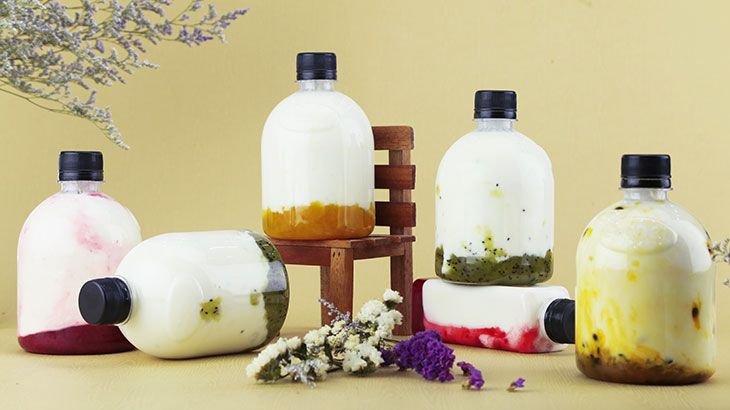 làm giàu tại nhà với sữa chua