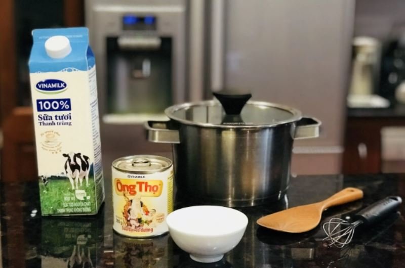 cách làm sữa chua uống 6