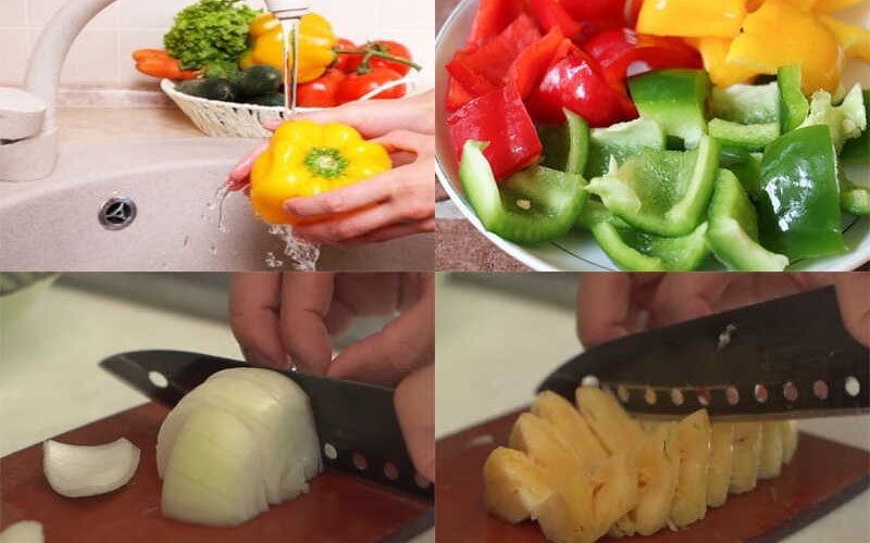 Sơ chế nguyên liệu Sơ chế nguyên liệu