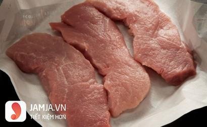 cách làm thịt lợn giả bò khô miếng2