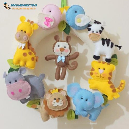 Cách làm thú nhồi bông bằng vải nỉ 5