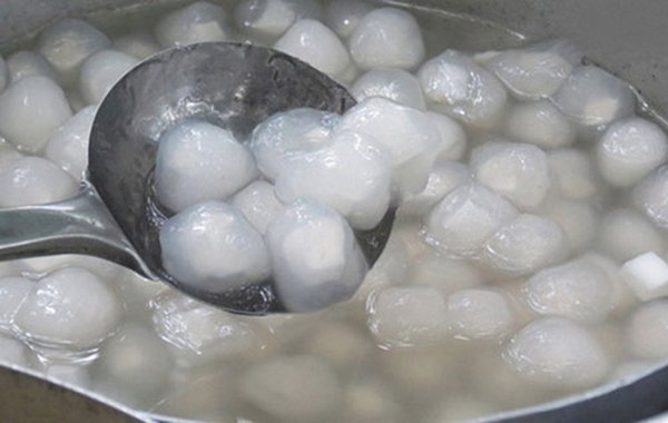 cách làm trân châu nhân dừa