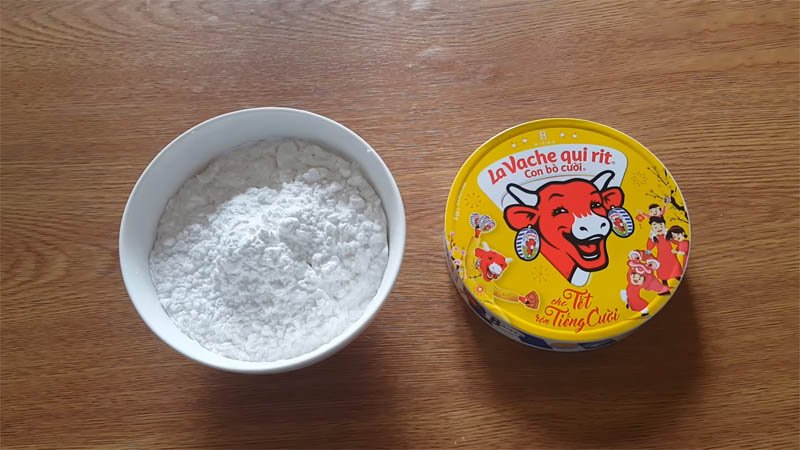 Nguyên liệu làm món trân châu phô mai Nguyên liệu làm món trân châu phô mai