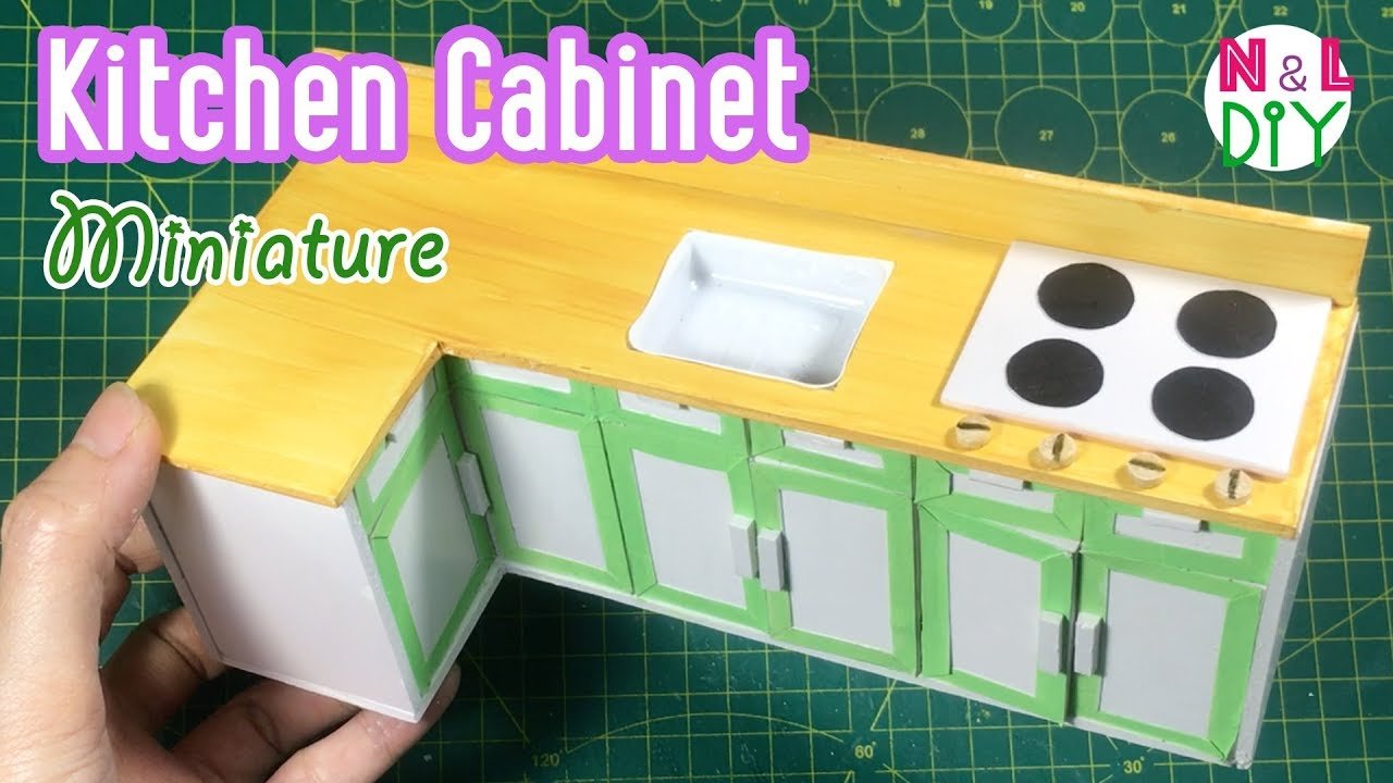 cách làm nhà bếp bằng bìa carton
