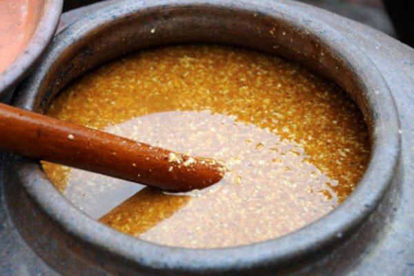 Ngâm đậu tương Ngâm đậu tương - tương bần hưng yên