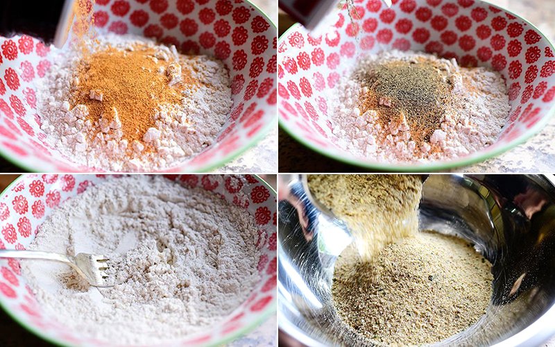 Trộn bột Trộn bột