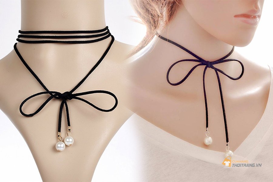 Hướng dẫn 3 cách làm vòng cổ choker