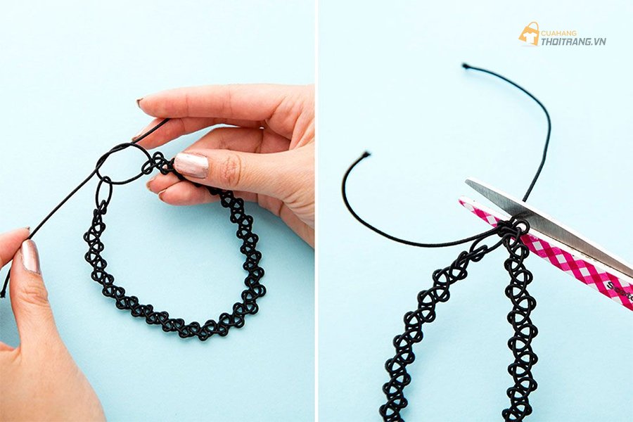 Hướng dẫn 3 cách làm vòng cổ choker