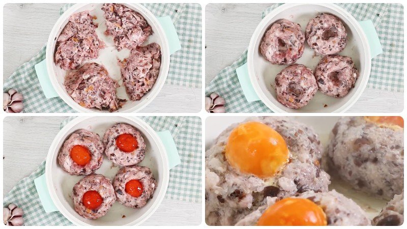 Tạo hình và hấp xíu mại