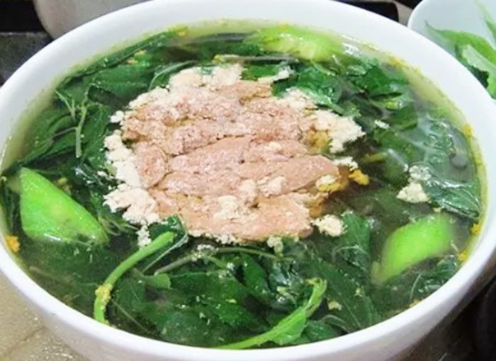 Cách nấu canh rạm mồm tơi thơm ngon đơn giản tại nhà; bầu; xay; cua đồng; giảm cân; bổ dưỡng;
