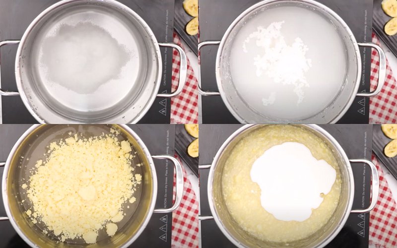 Nấu chè sầu riêng Nấu chè sầu riêng