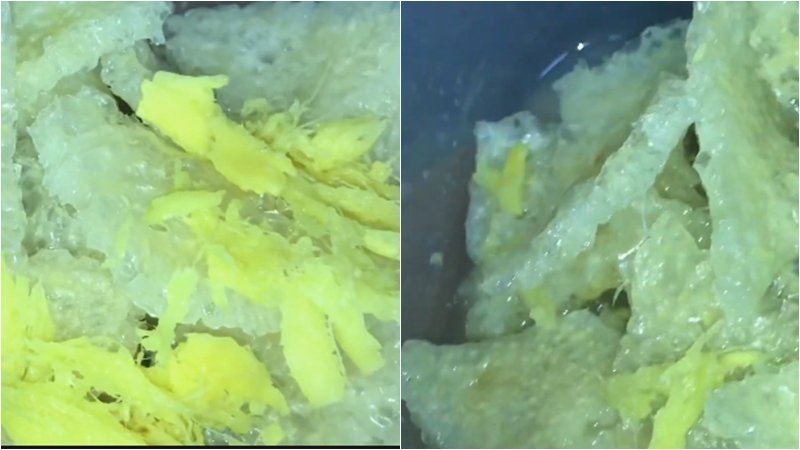 Bóng bì lợn ngâm nước
