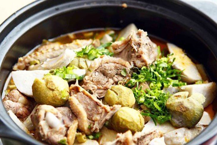 ngan om sấu khoai sọ ngan om sấu khoai sọ