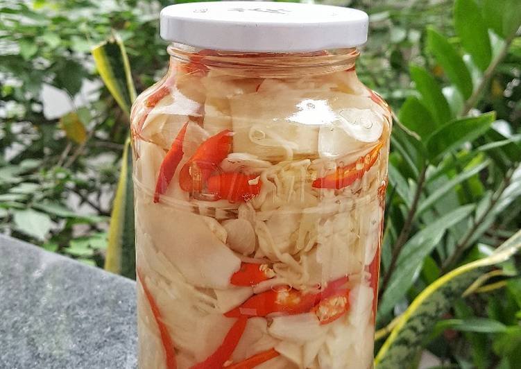 cách ngâm măng ớt để lâu
