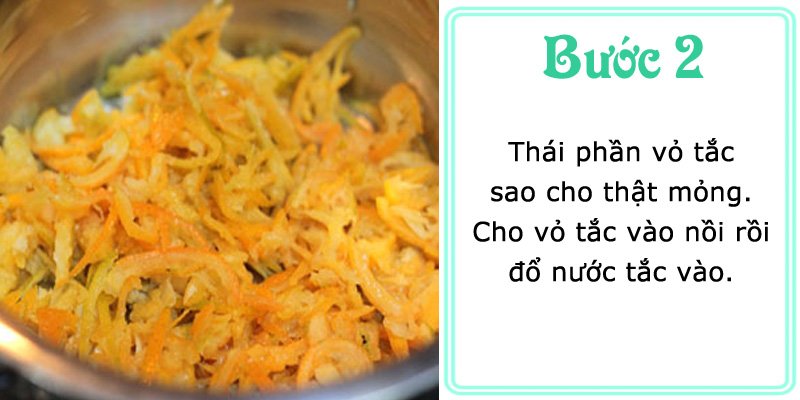 Cách làm nước cốt chanh- Cách làm nước cốt tắc