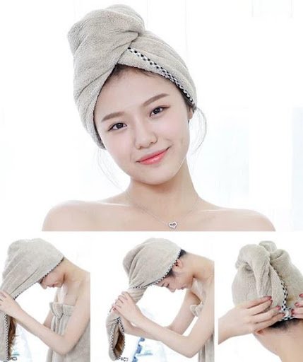 Các bước quấn khăn đầu theo hình xoắn ốc