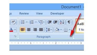Cách tạo dòng kẻ chấm, tab (..........) trong Word 2010, 2013,2016, 2019, Office 365 8