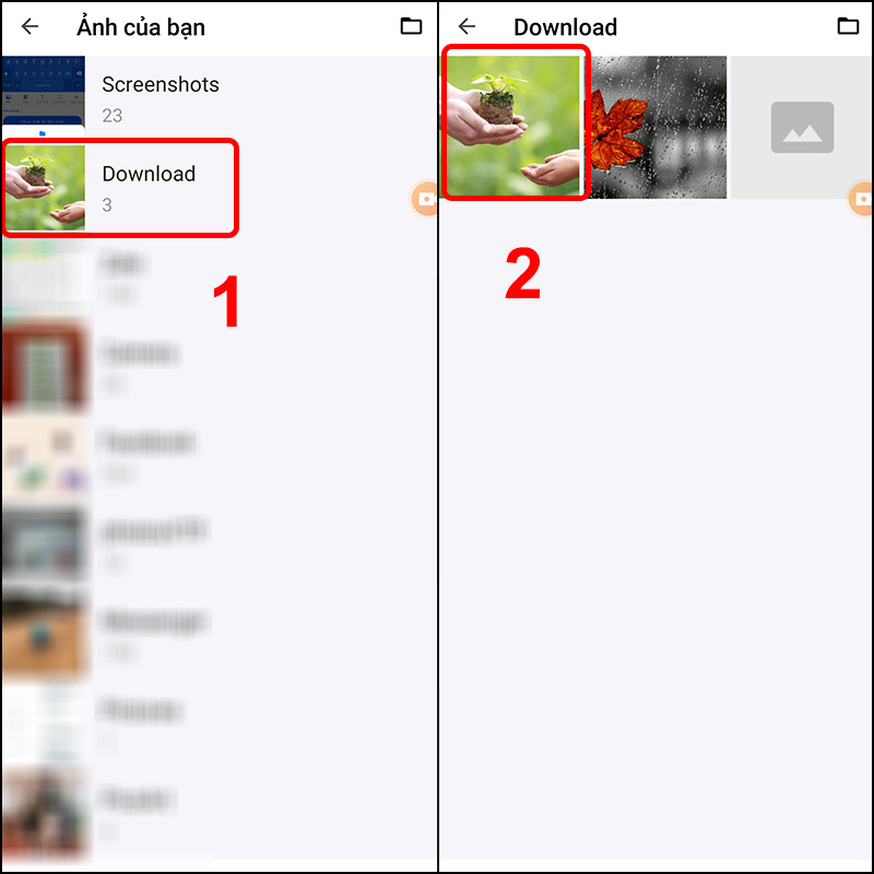 Cách chèn hình ảnh vào bàn phím android Nhấn vào Download và chọn ảnh muốn cài đặt