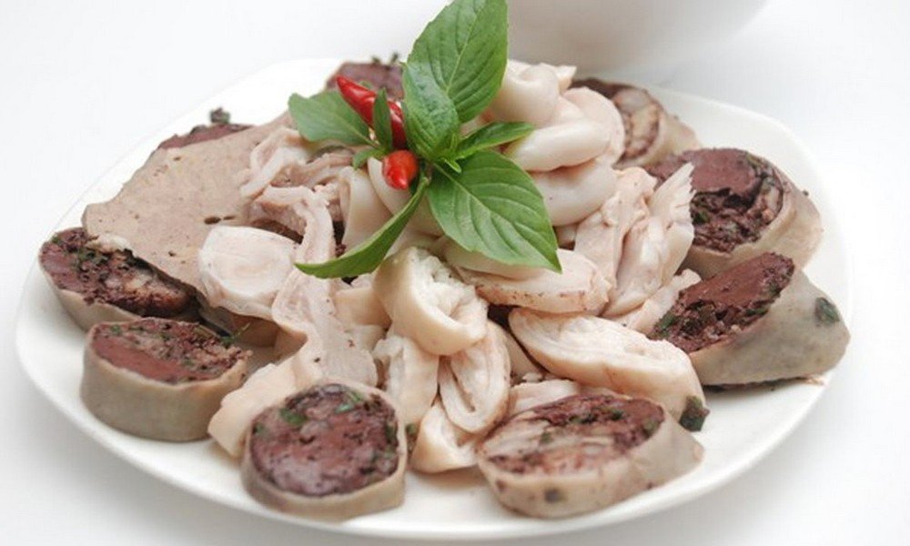 cách uops lòng heo nướng thơm ngon