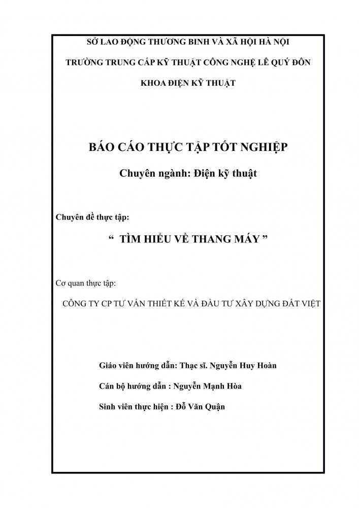 cách làm báo cáo thực tập