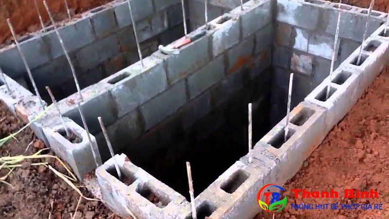 Cách xây bể phốt 2 ngăn đúng tiêu chuẩn kỹ thuật