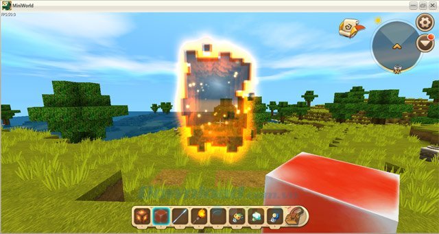 Cách xây cổng địa ngục và tìm Boss Hắc Long trong Mini World: Block Art - Hình 8