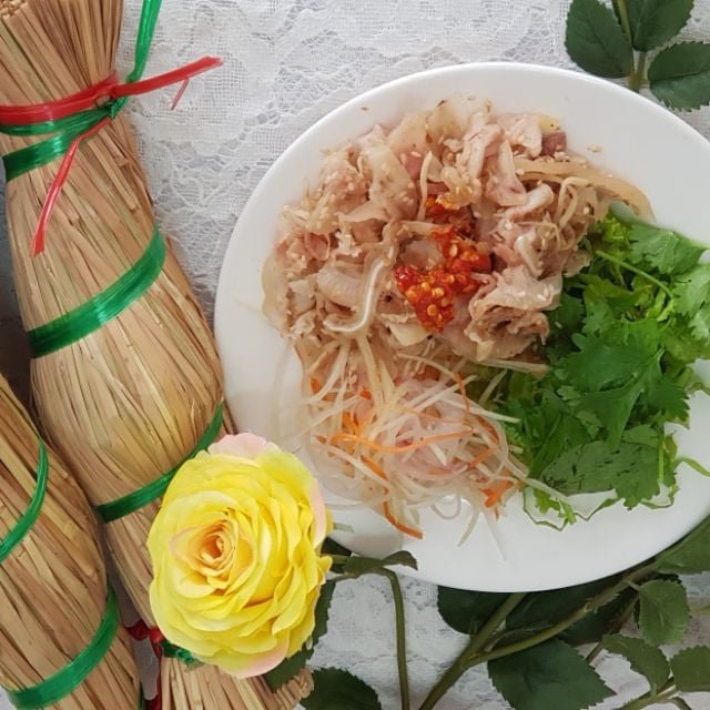 cách trộn tré bình định