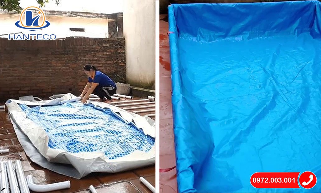 cách làm bể bơi tại nhà 4