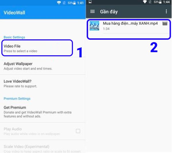 Cài đặt video làm hình nền OPPO bằng VideoWall - Video Wallpaper Cài đặt video làm hình nền OPPO bằng VideoWall - Video Wallpaper